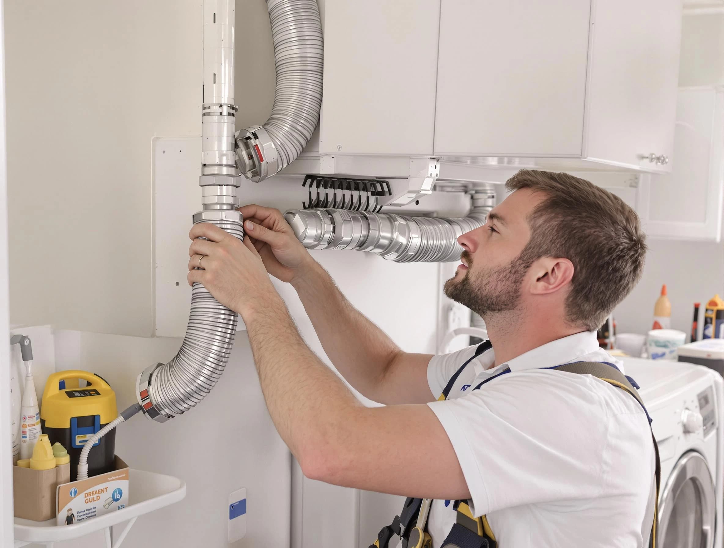 Professional dryer vent repair and installation by Innsbrook Dryer Vent Cleaning in Innsbrook