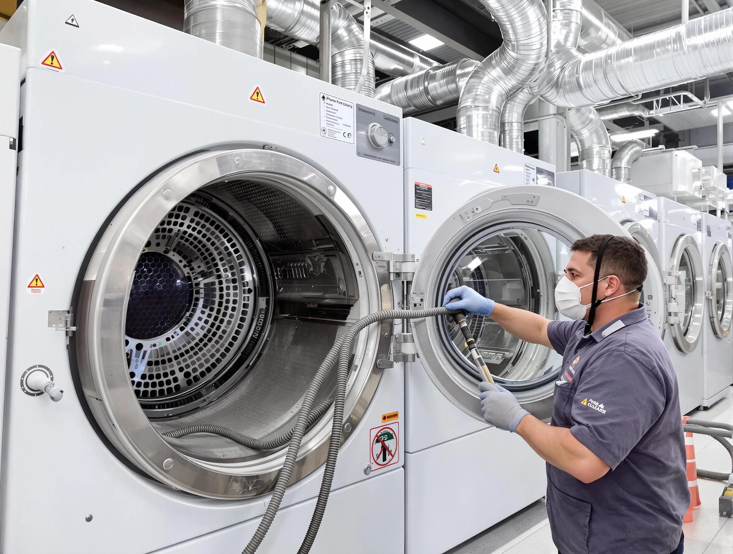 Industrial-grade dryer vent cleaning by Innsbrook Dryer Vent Cleaning in Innsbrook