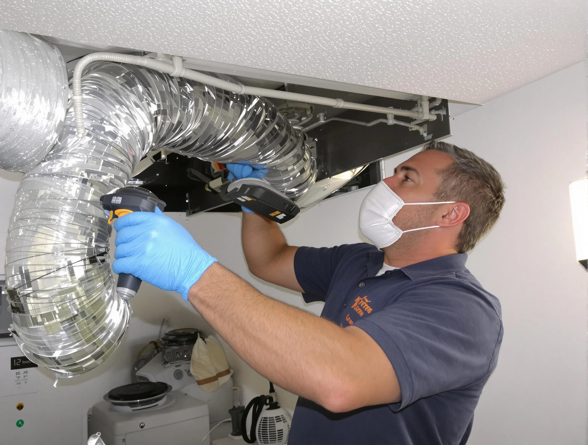 Innsbrook Dryer Vent Cleaning professional performing thorough residential dryer vent cleaning in Innsbrook