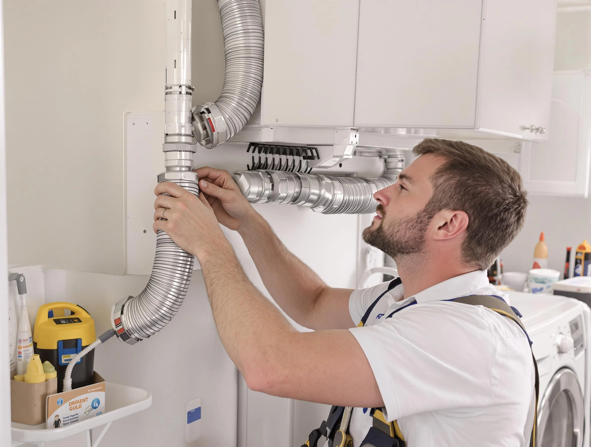 Professional dryer vent repair and installation by Innsbrook Dryer Vent Cleaning in Innsbrook